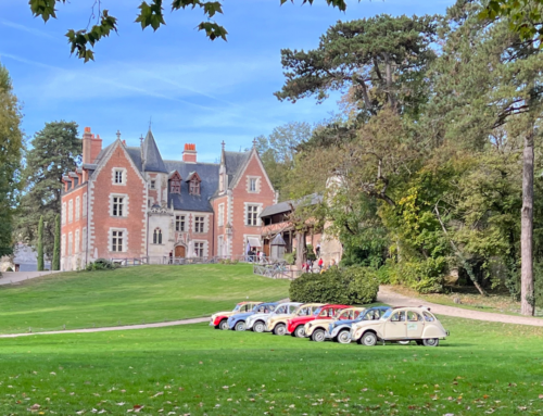 Jolie sortie de nos 2CV chez Léonard